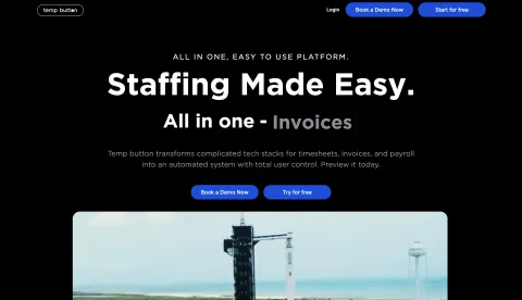 Temp Button — Staffing & Workforce Management Platform